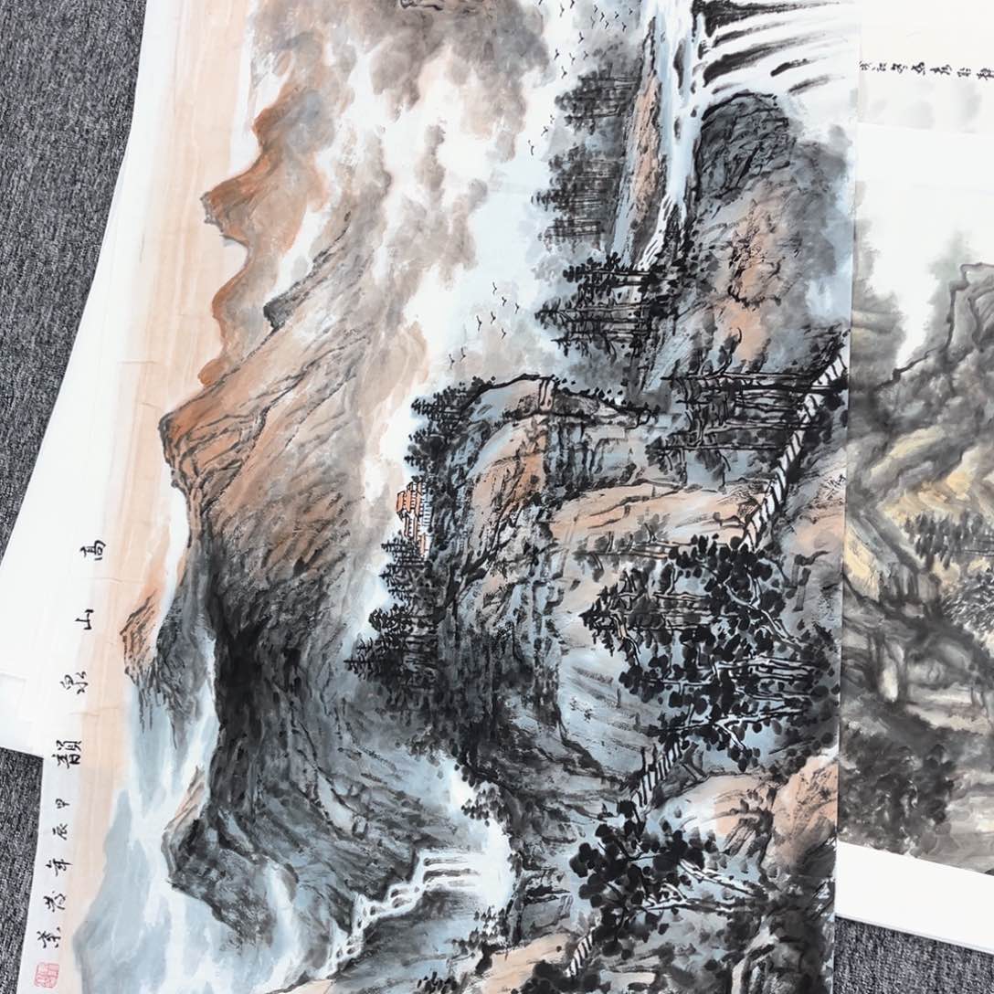 国画阳*平绘画艺术作品展