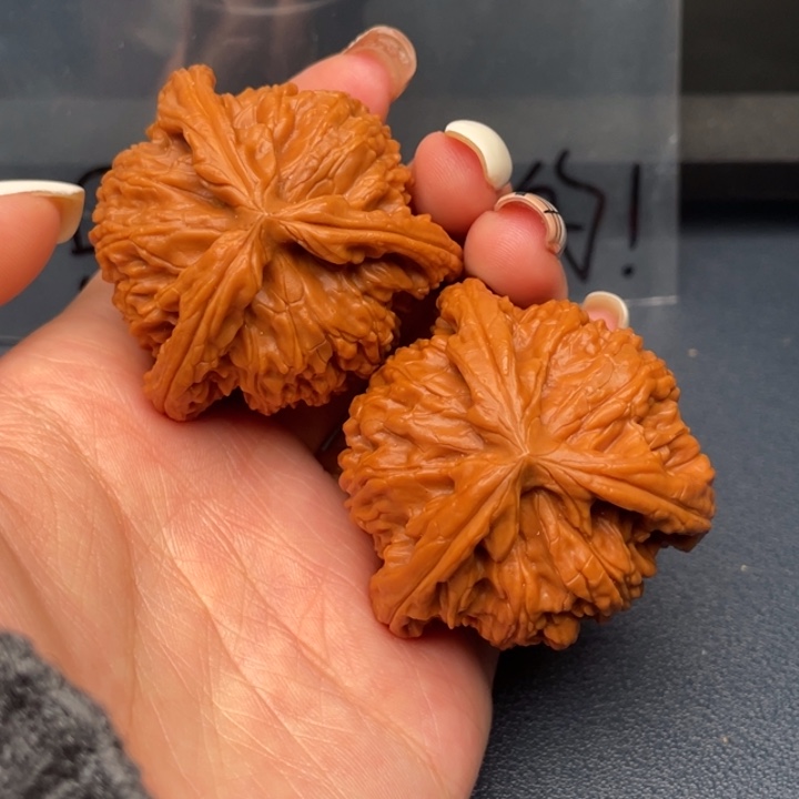 乐***0文玩核桃吊坠白狮子