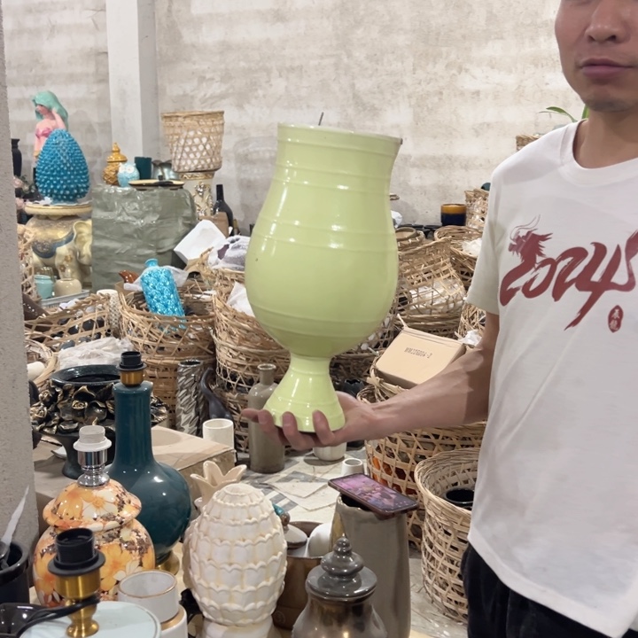 瓶高度37厘米口径15厘米微瑕捡漏