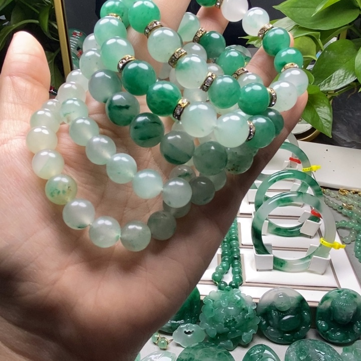 石英质玉未镶嵌手镯