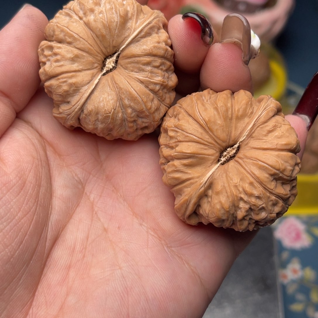 文玩核桃把件南瓜墩42