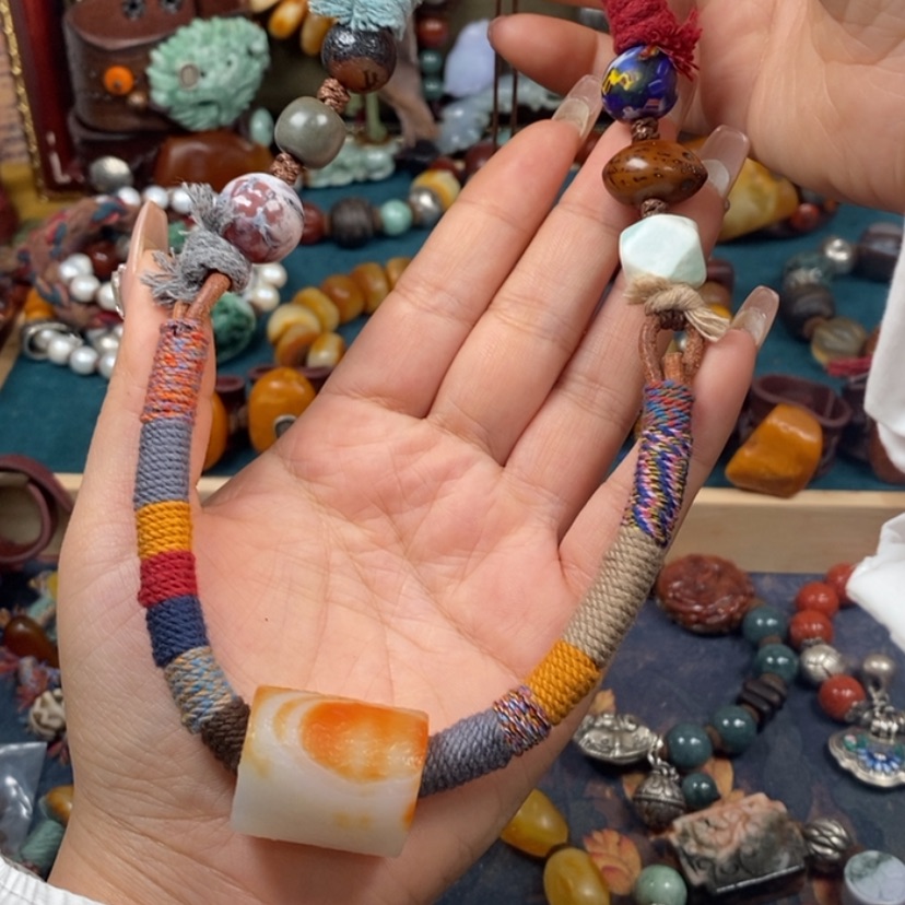 【闪购商品】玛瑙/玉髓颈饰未镶嵌