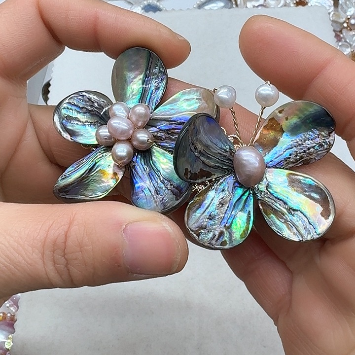 淡水珍珠珍珠银S925镶嵌