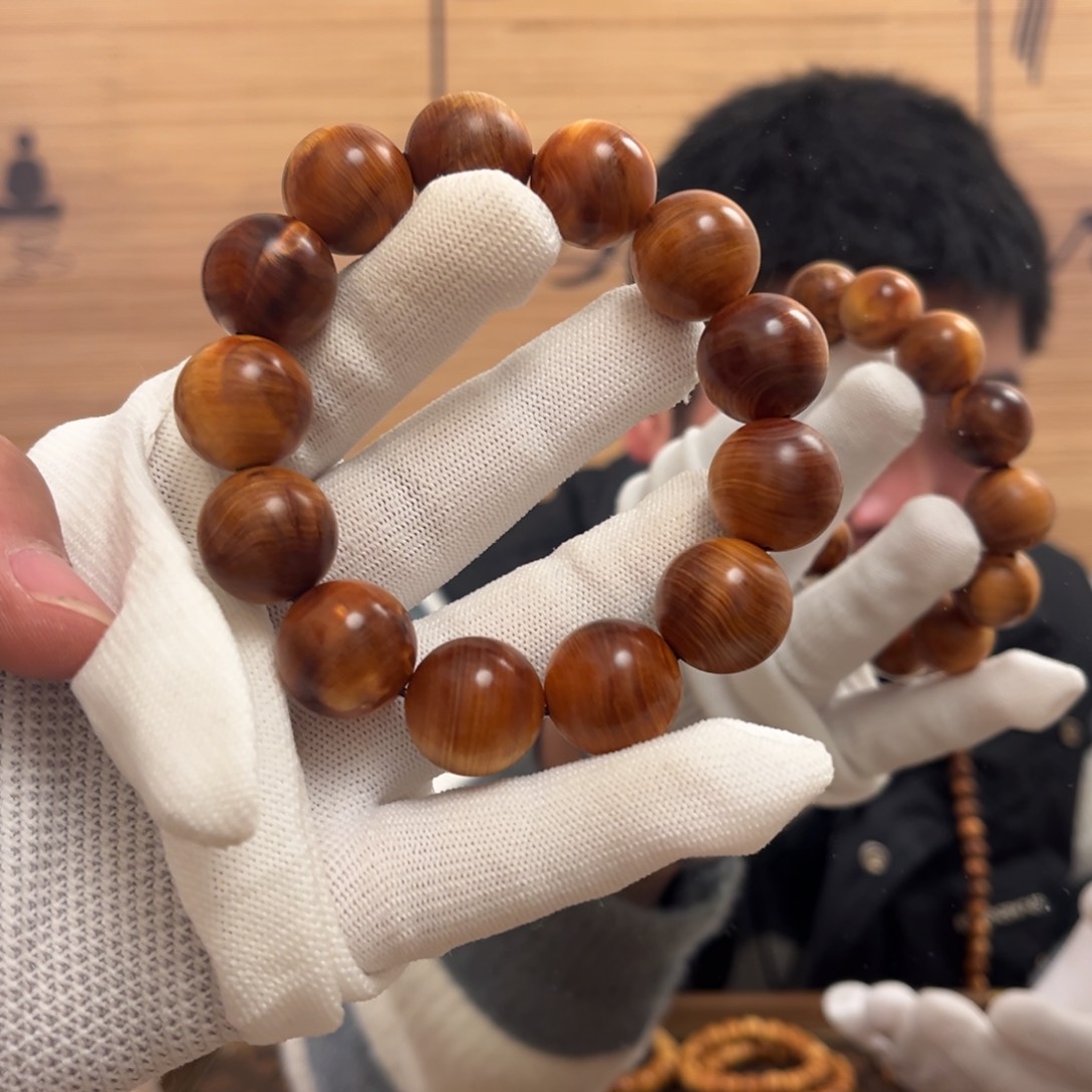 柏木（崖柏）手串/手链18红黑油药香板根料微瑕疵不退