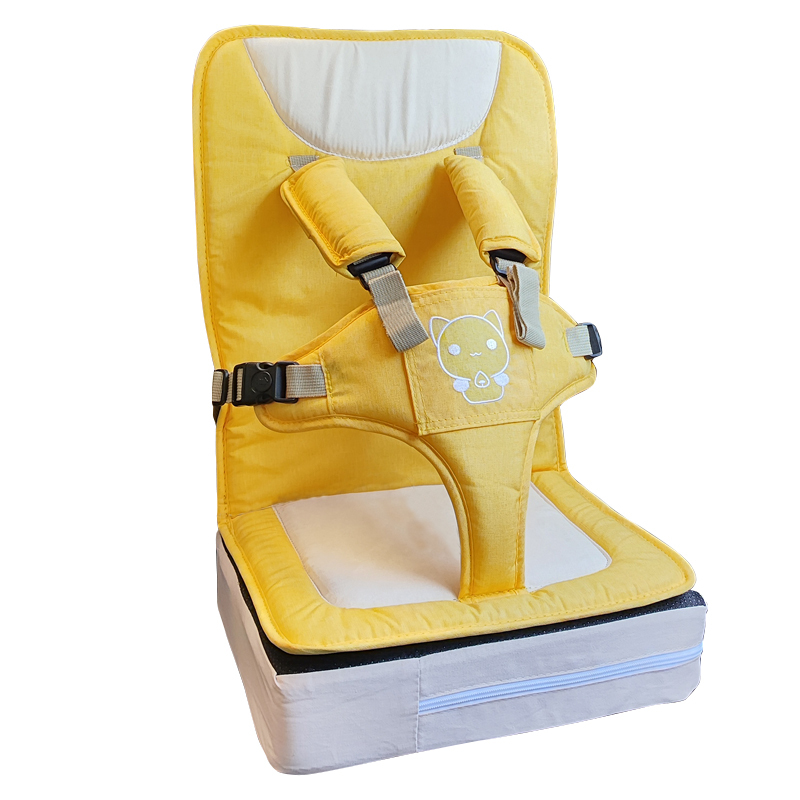 简易儿童安全背带宝宝车座椅便携式婴儿坐垫通用0-4-12岁坐车防摔
