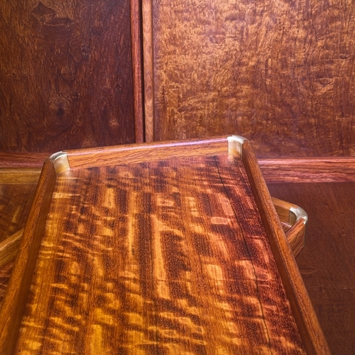 买***提绒质木大国紫檀茶盘纹盘