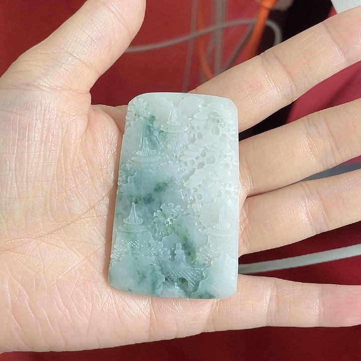 定制翡翠未镶嵌局*人翡翠
