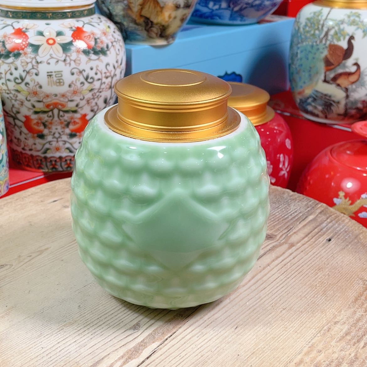 【闪购商品】罐陶瓷茶叶罐密封罐