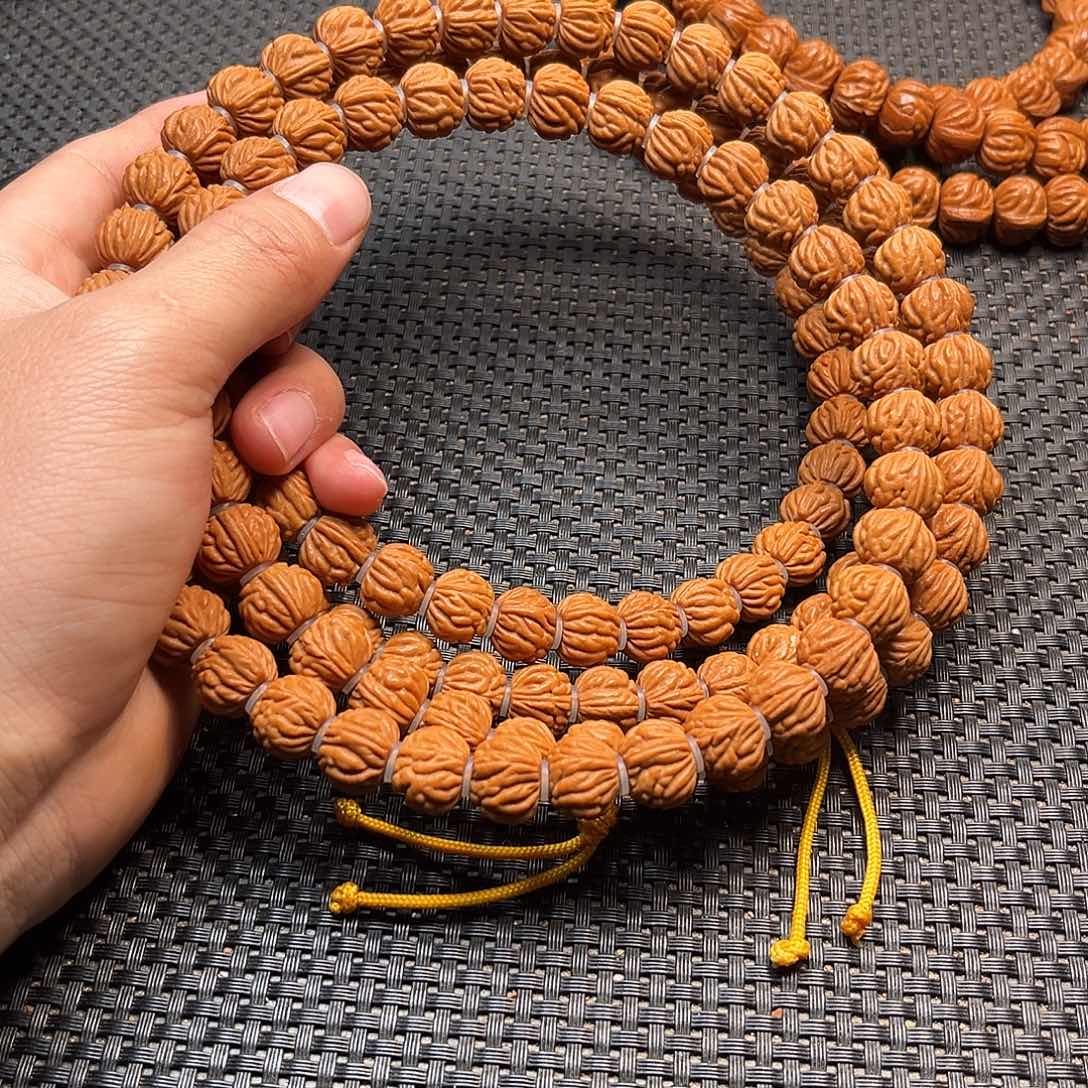 桃核吊坠小金豆脖挂