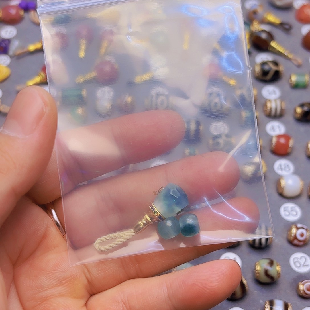 玛瑙/玉髓隔珠未镶嵌6*6