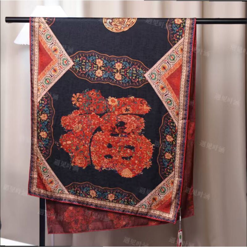 YS015福韵满堂（70*180）女士围巾