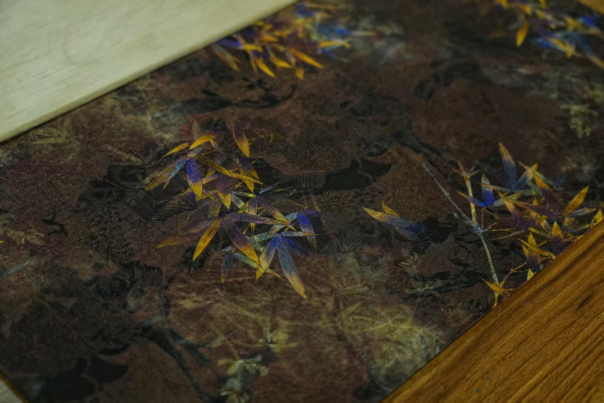 【竹林雅苑】中国风干泡茶席 高档国风茶桌垫手工