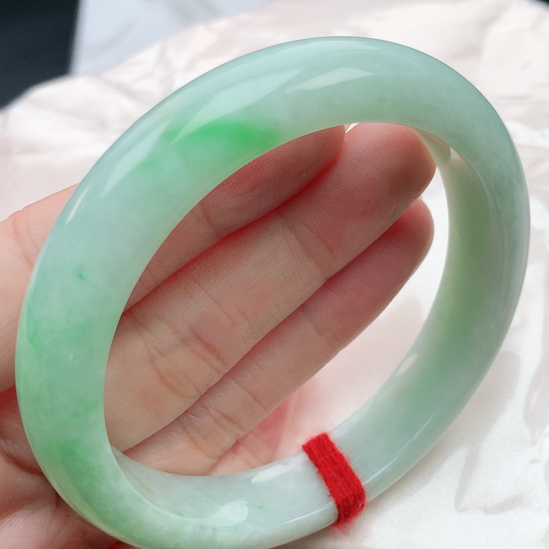 翡翠手镯未镶嵌59圈口882546