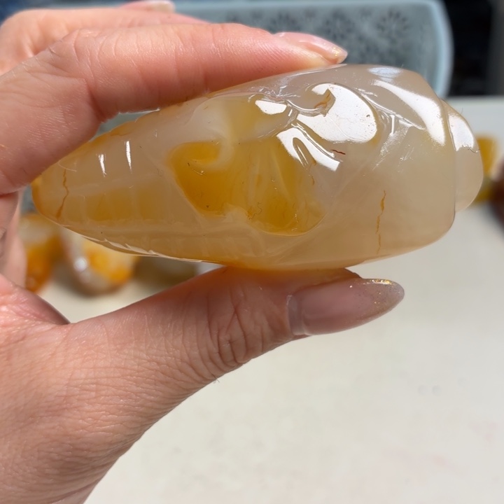 玛瑙/玉髓未镶嵌吊坠(不含链)