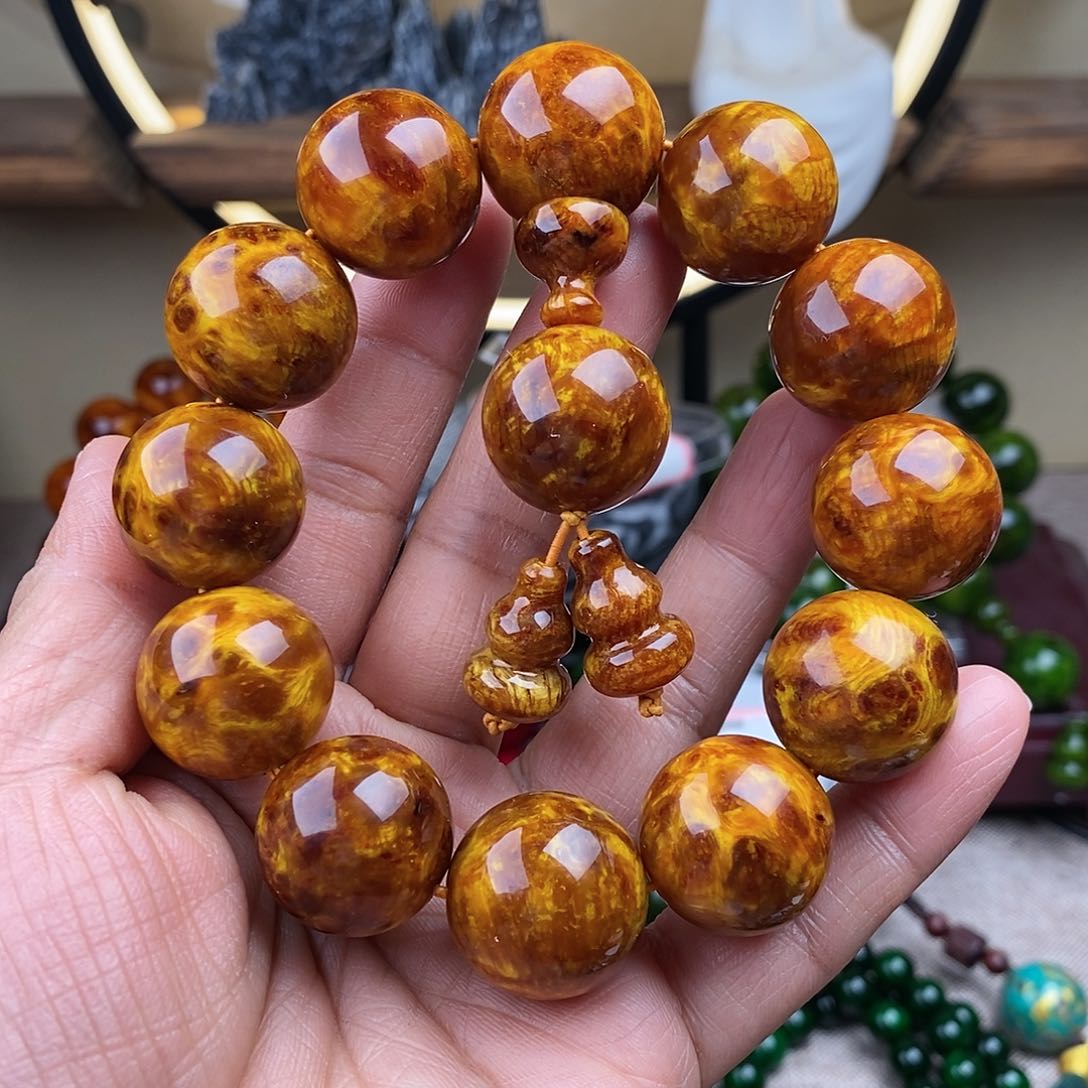 松木（琥珀木）手串/手链看*2.0