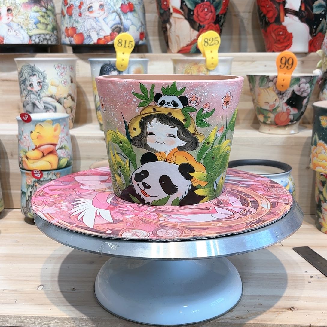 紫砂花盆手工花盆默认微瑕15.5/13微瑕