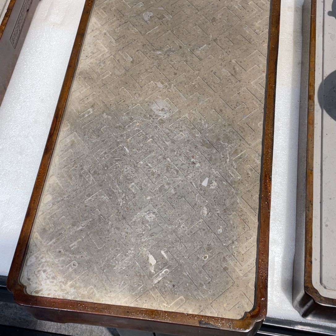 【闪购商品】砖雕王*金砖吸水茶台