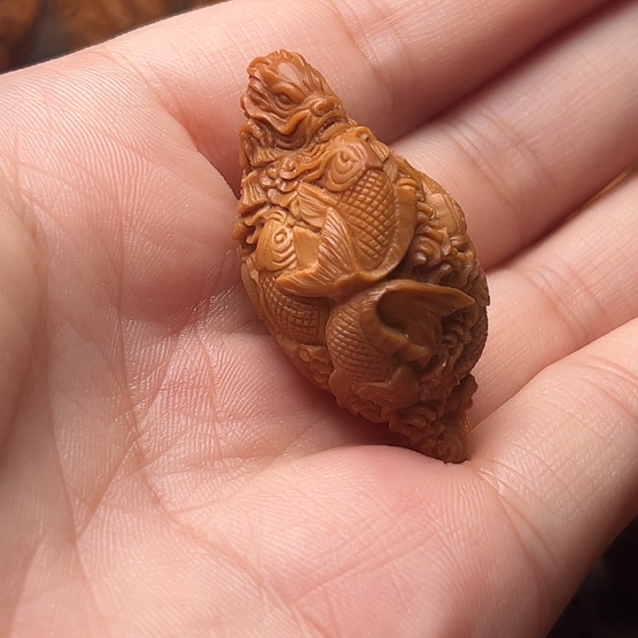 品***生橄榄核吊坠橄榄核