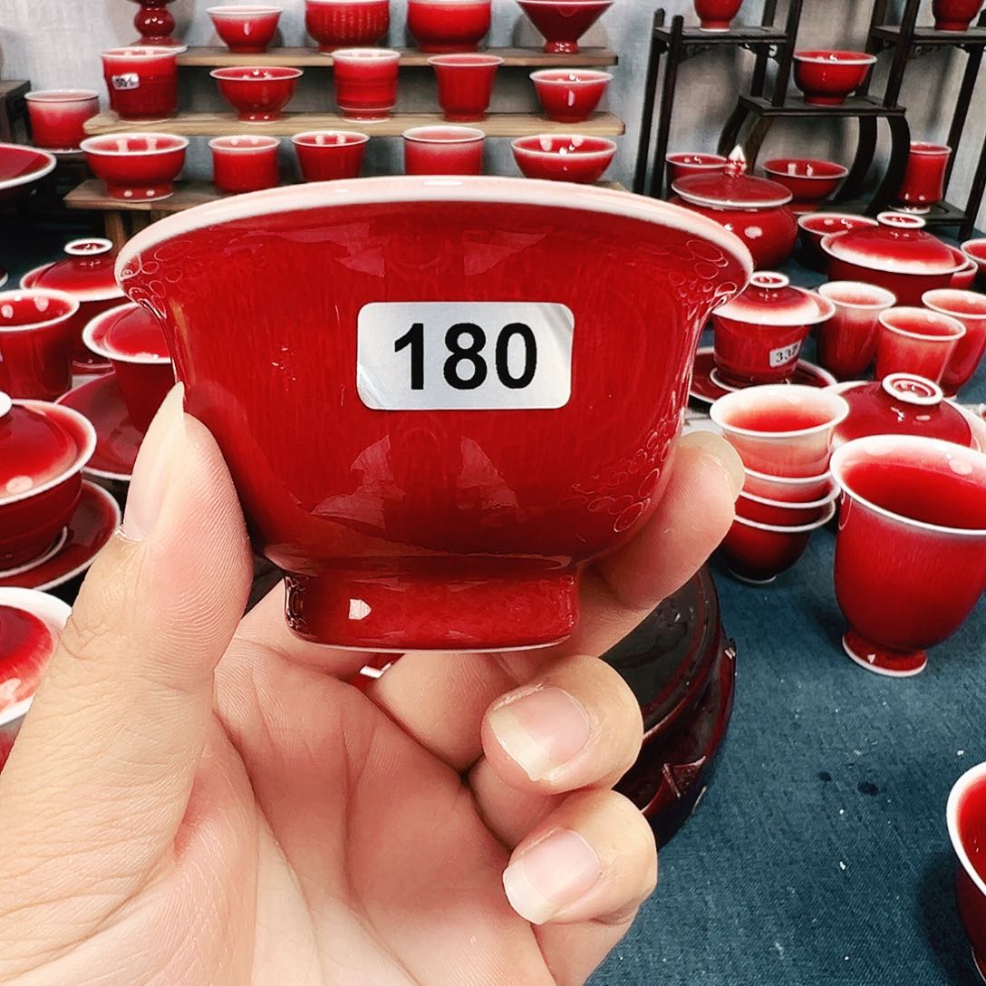 泉****9景德镇陶瓷原矿郎红茶具