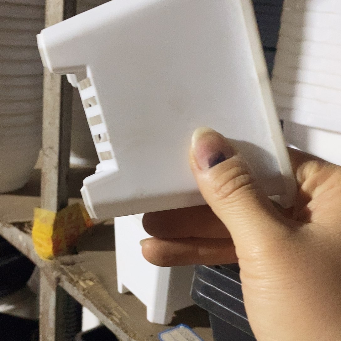 塑料新12公分白方盆加厚20个