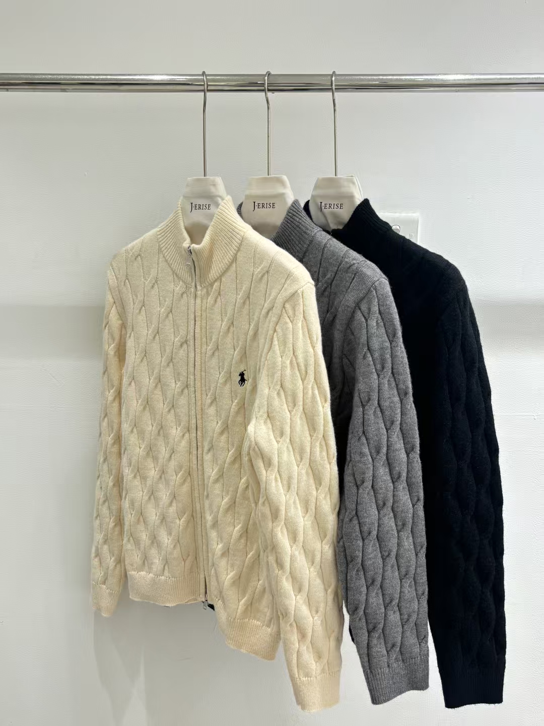 秋冬开衫针织毛衣男M6768