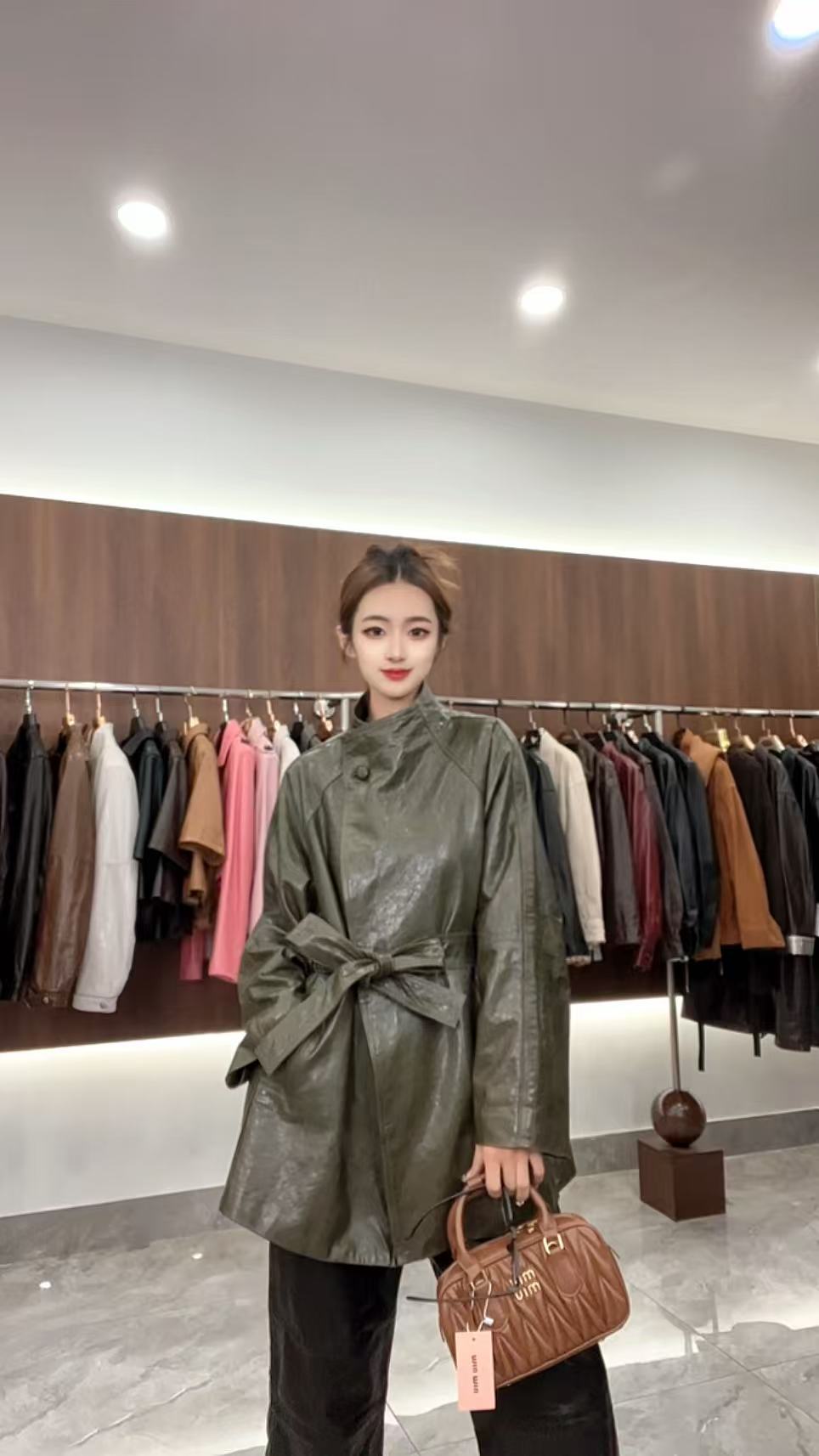 {潮野-Cyer}2025新款皮衣上新网红千金风绵羊皮-GG-9902