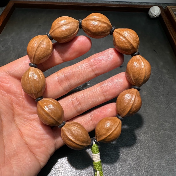 【1825MM】梅林铁核橄榄核短圆小尺寸原生手串系列