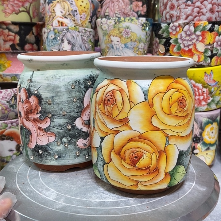 景德镇艺术手绘作品