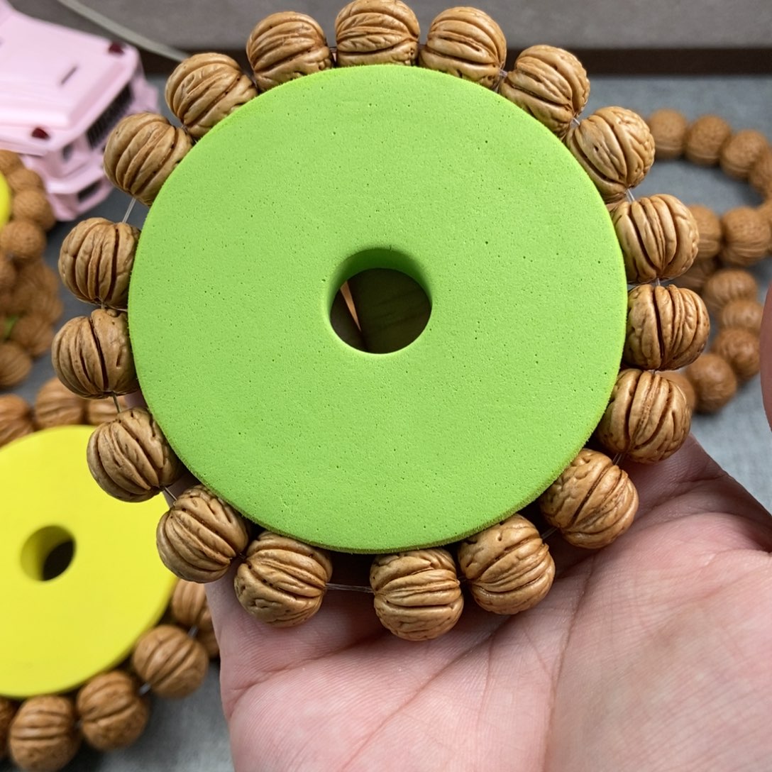 桃核手串路*金丹桃核手串毕业款16