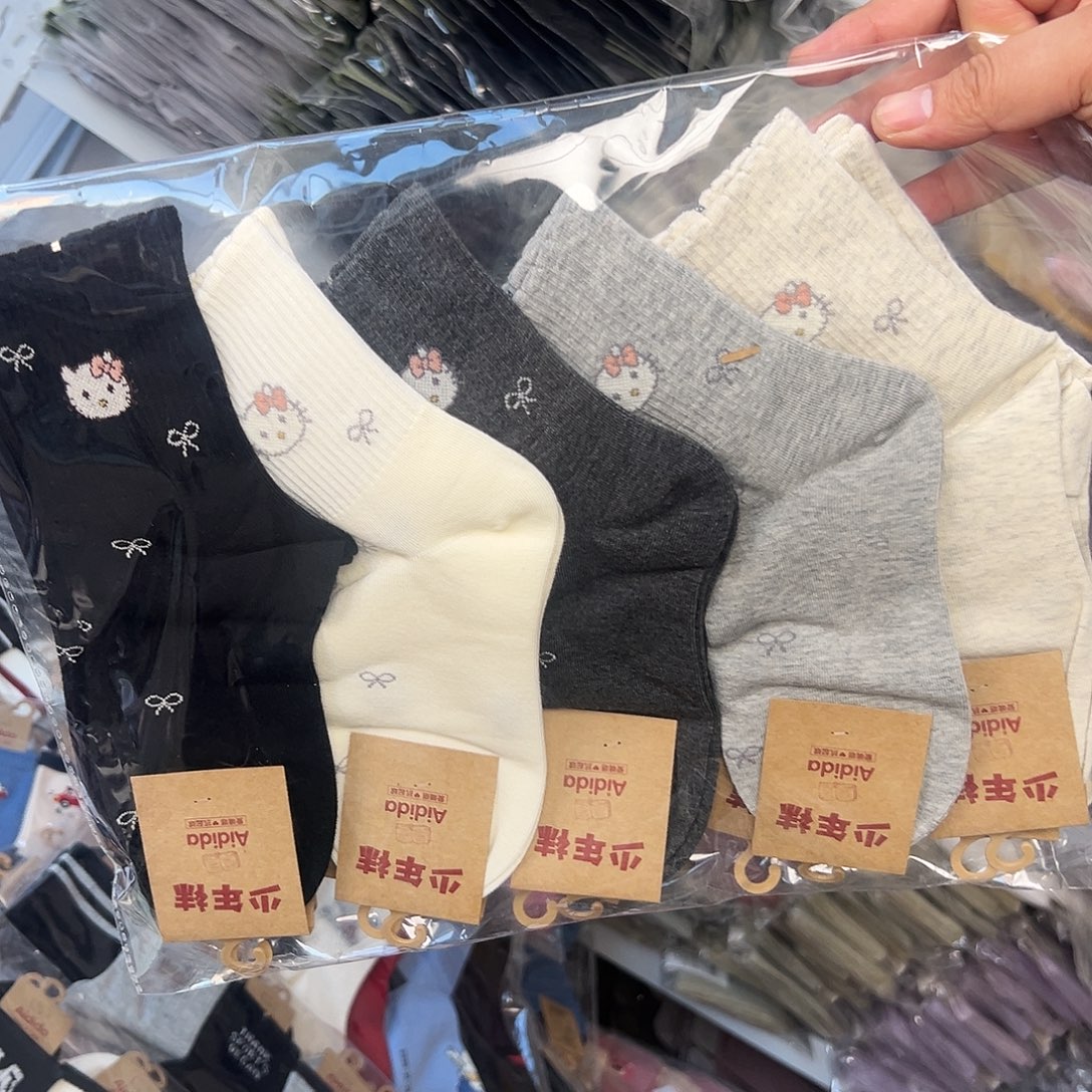 Ww7107少女袜，10双
