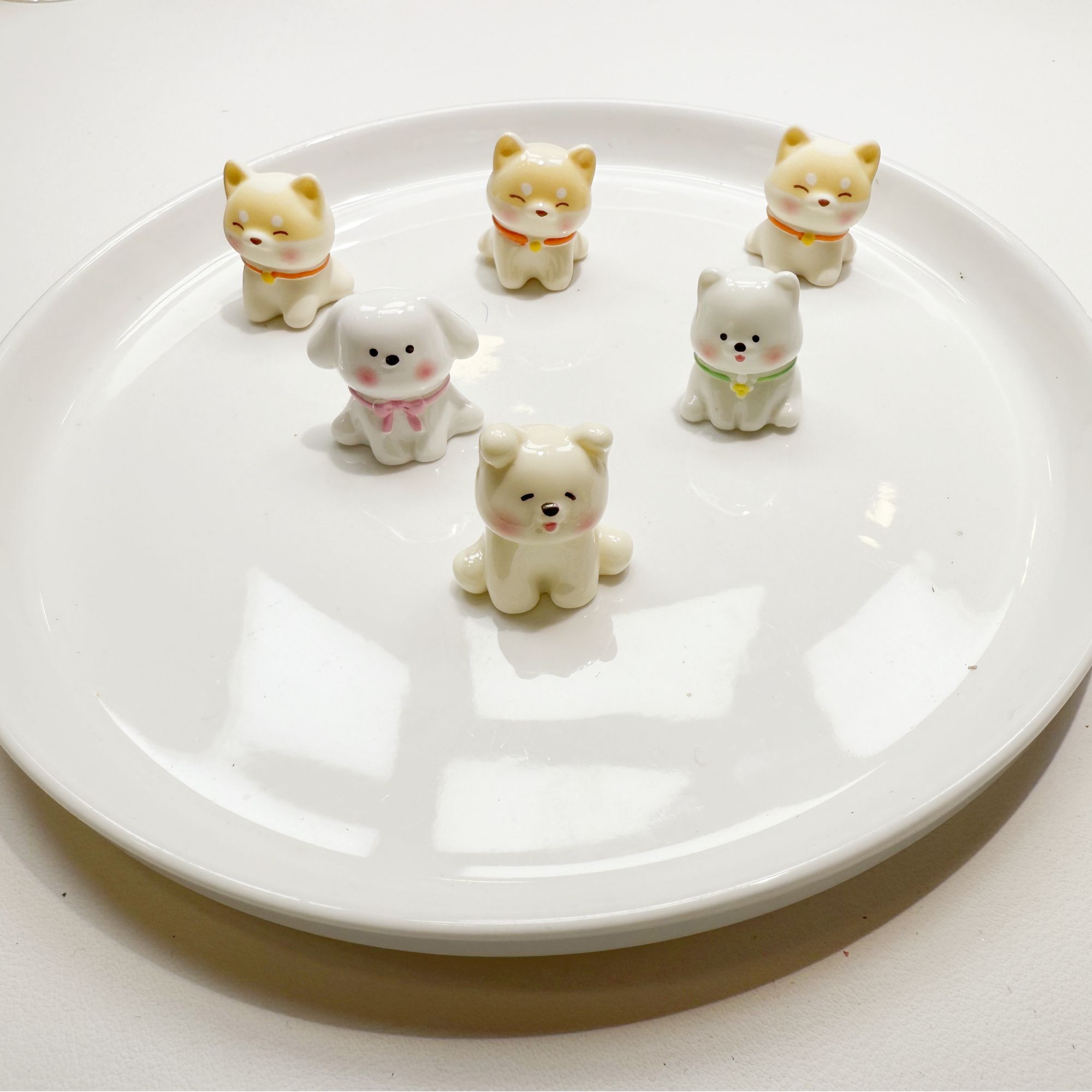 【碰碰乐团单】【可爱小狗狗】实色创意树脂桌面摆件