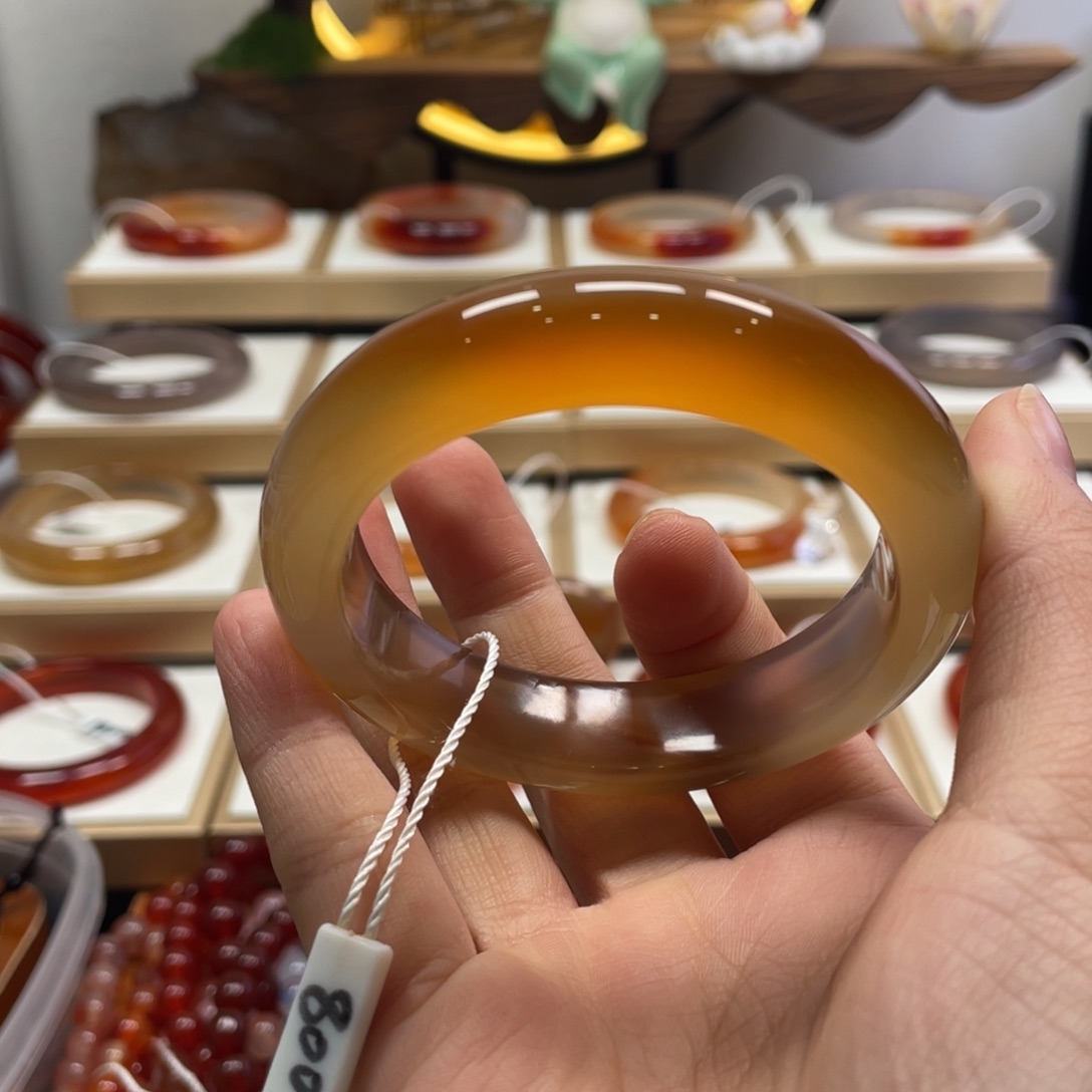 玛瑙/玉髓未镶嵌手镯