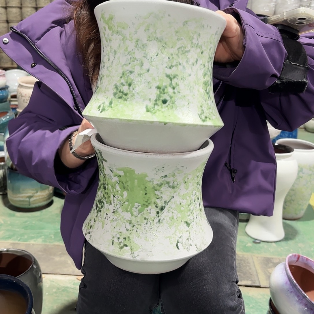 正品两个高20/19红陶