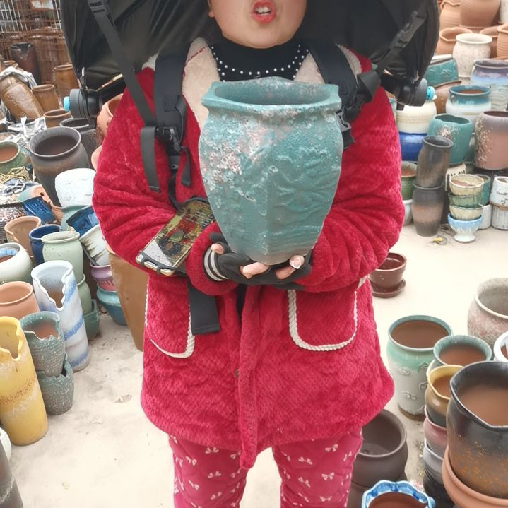 红陶口18高24瑕疵