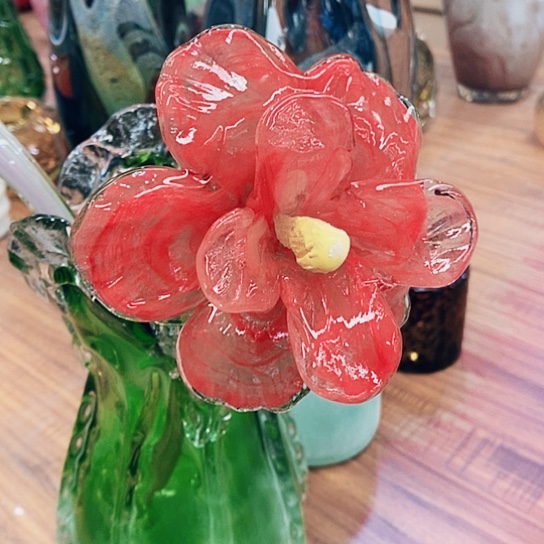 琉璃牡丹花高40厘米
