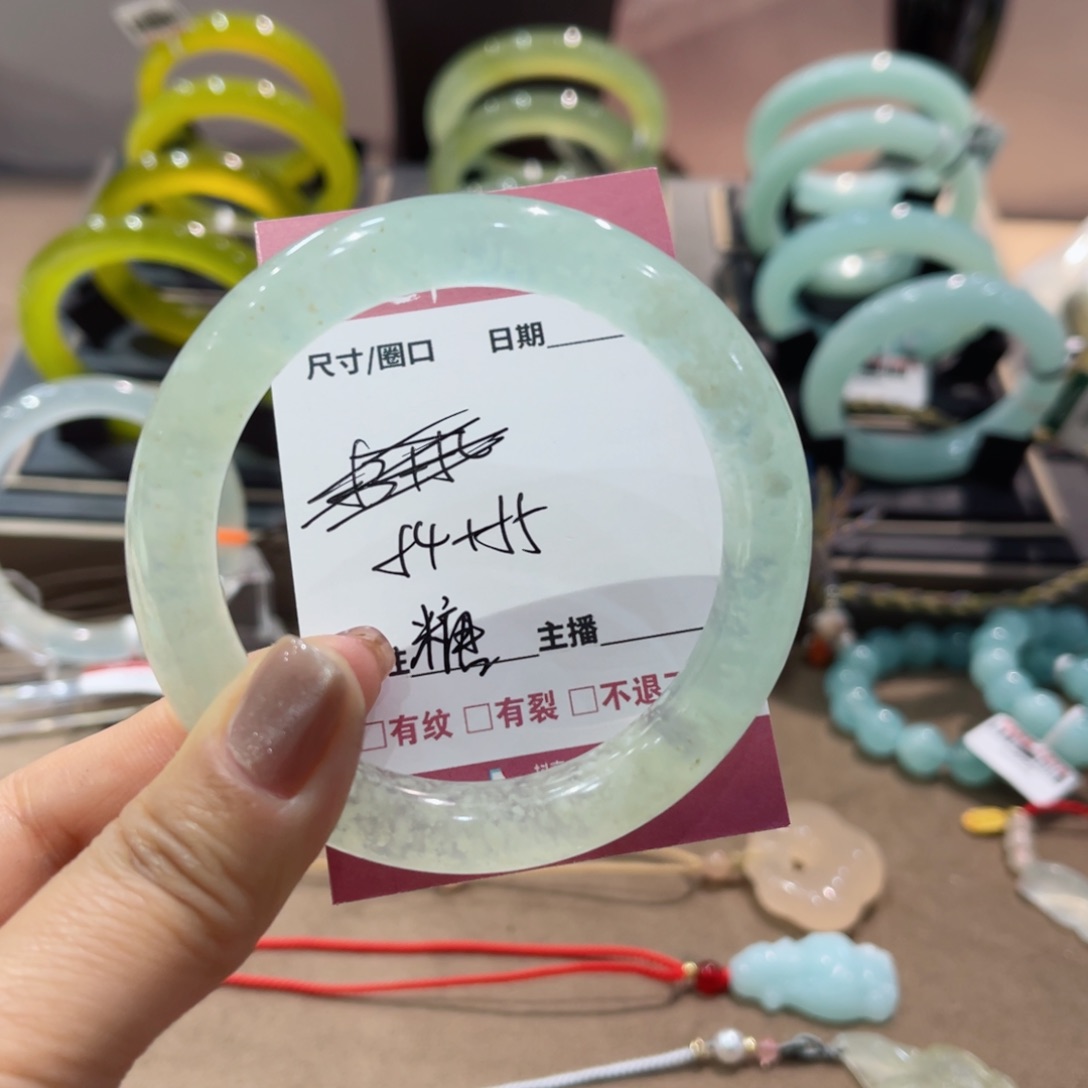 岫玉手镯未镶嵌棠*手镯