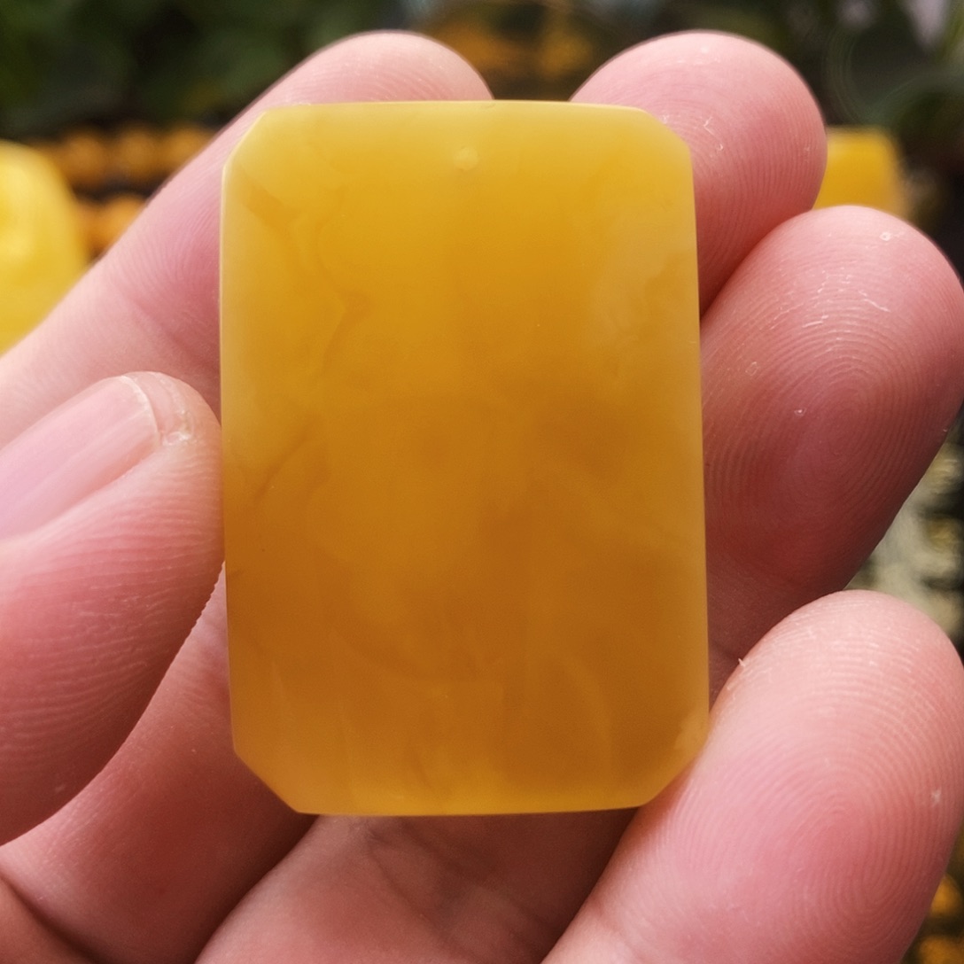【闪购商品】未镶嵌颈饰蜜蜡蜜蜡方牌