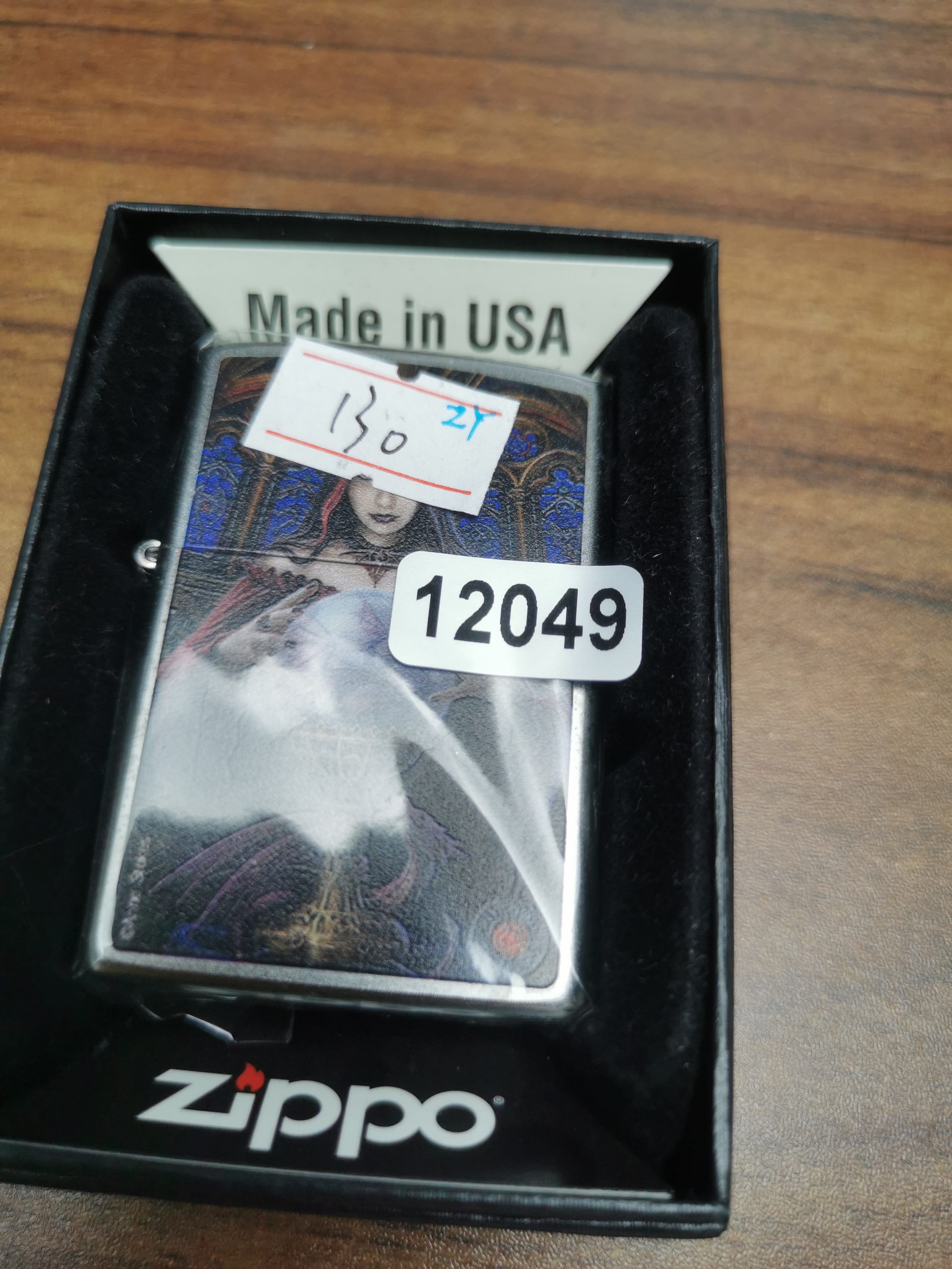 Zippo打火机回血20B带题材-12049