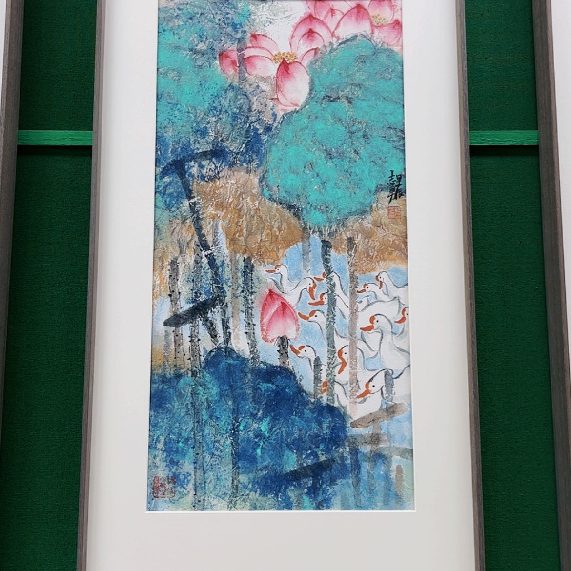 【闪购商品】国画孙志勇带框精装裱