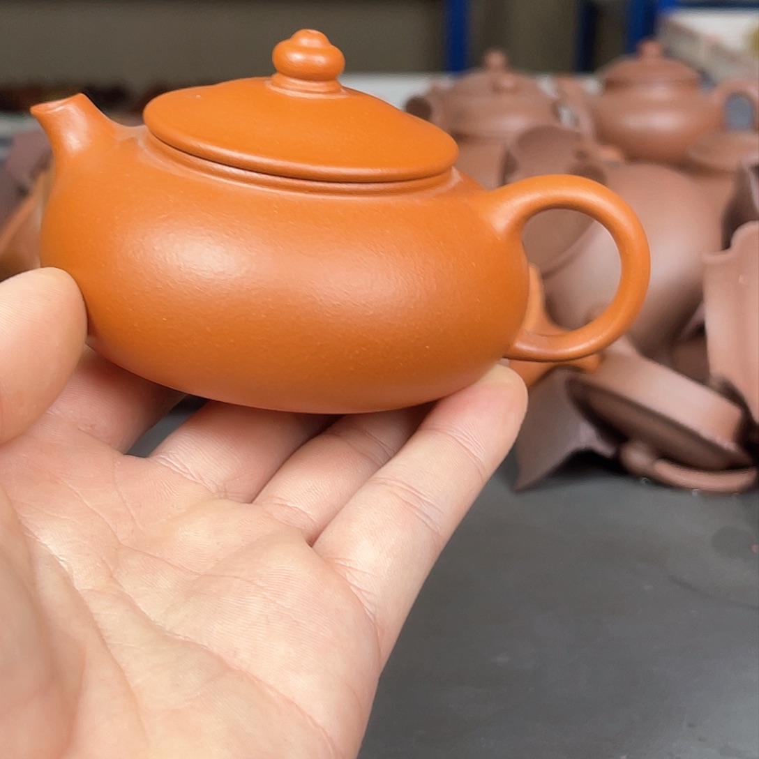 茶壶紫砂李丹朱泥寒江