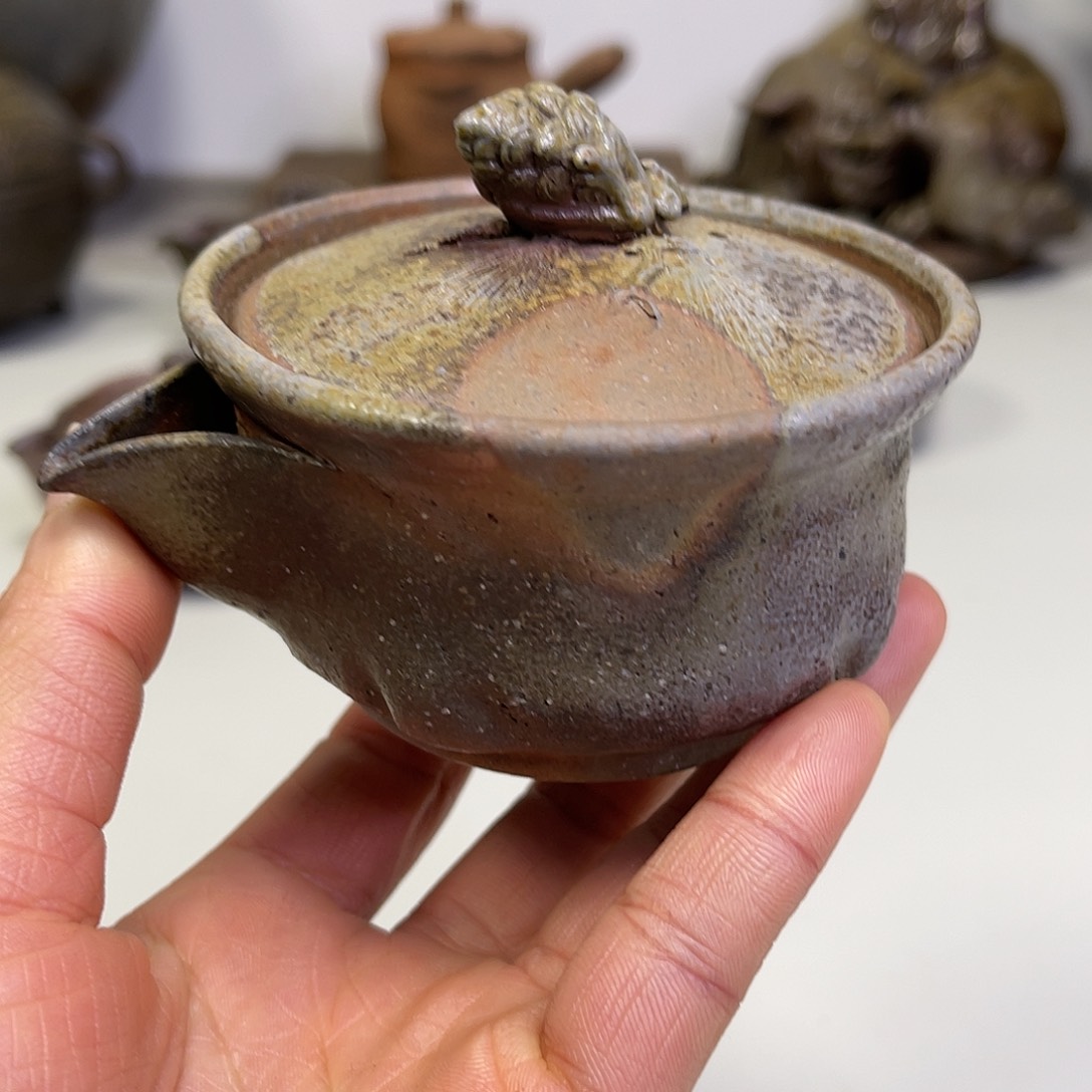 备前烧作品（小西陶古嘴掉皮