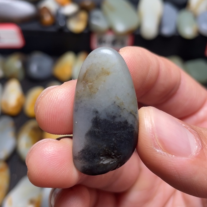 和田玉未镶嵌挂件45