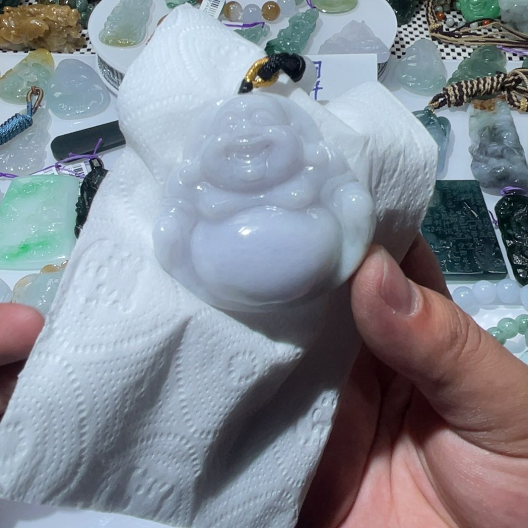 翡翠颈饰未镶嵌天然