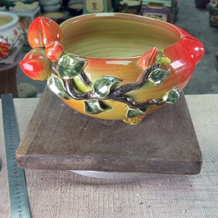 泳坤堂石湾盆陶瓷