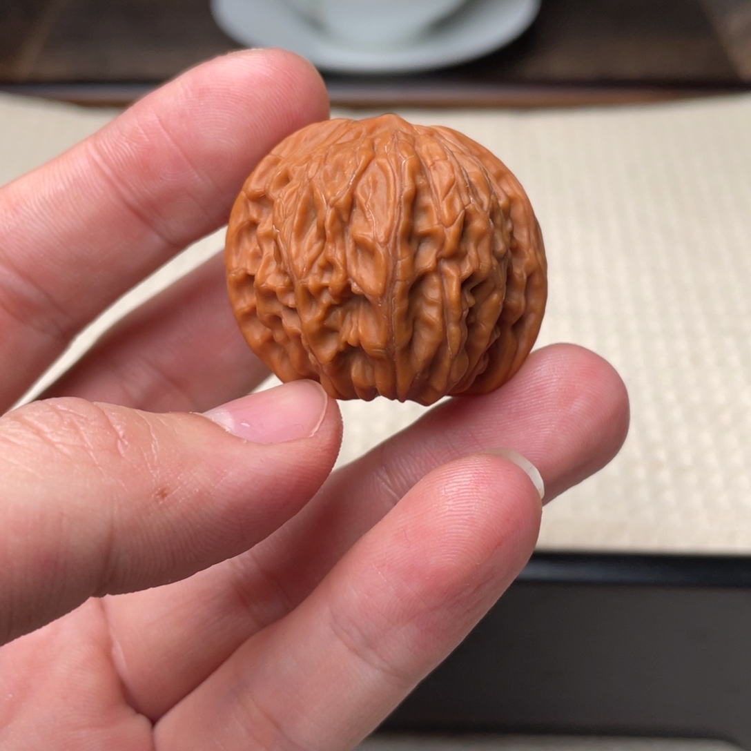 文玩核桃吊坠磨盘