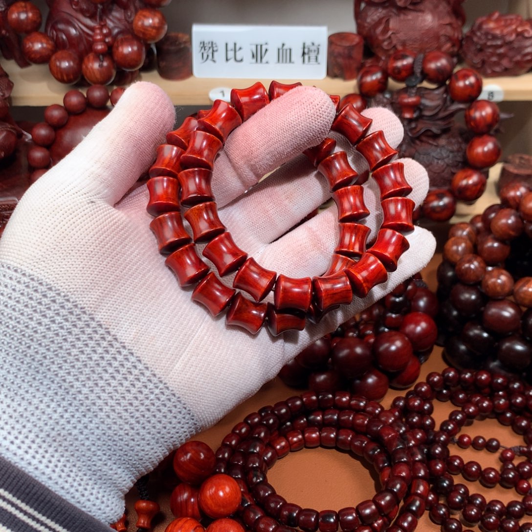 圆***刀木1.2竹节果冻泥-鸡血红-