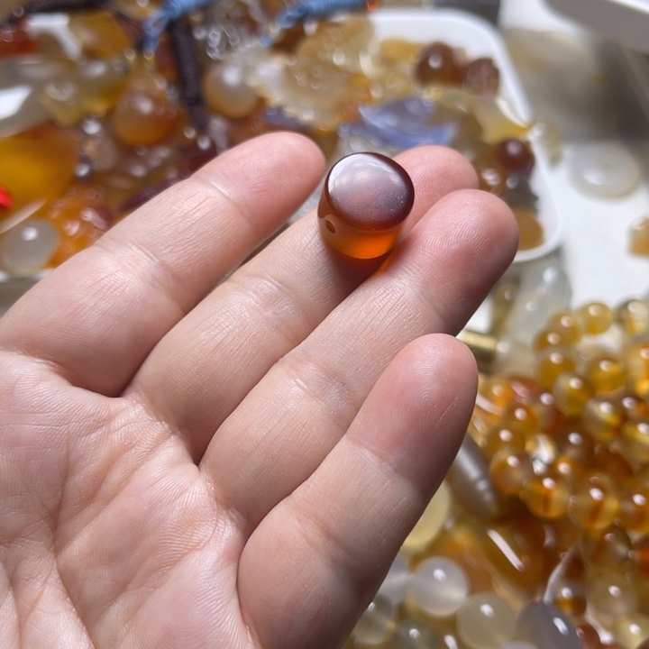 玛瑙/玉髓颈饰未镶嵌临****爹0010