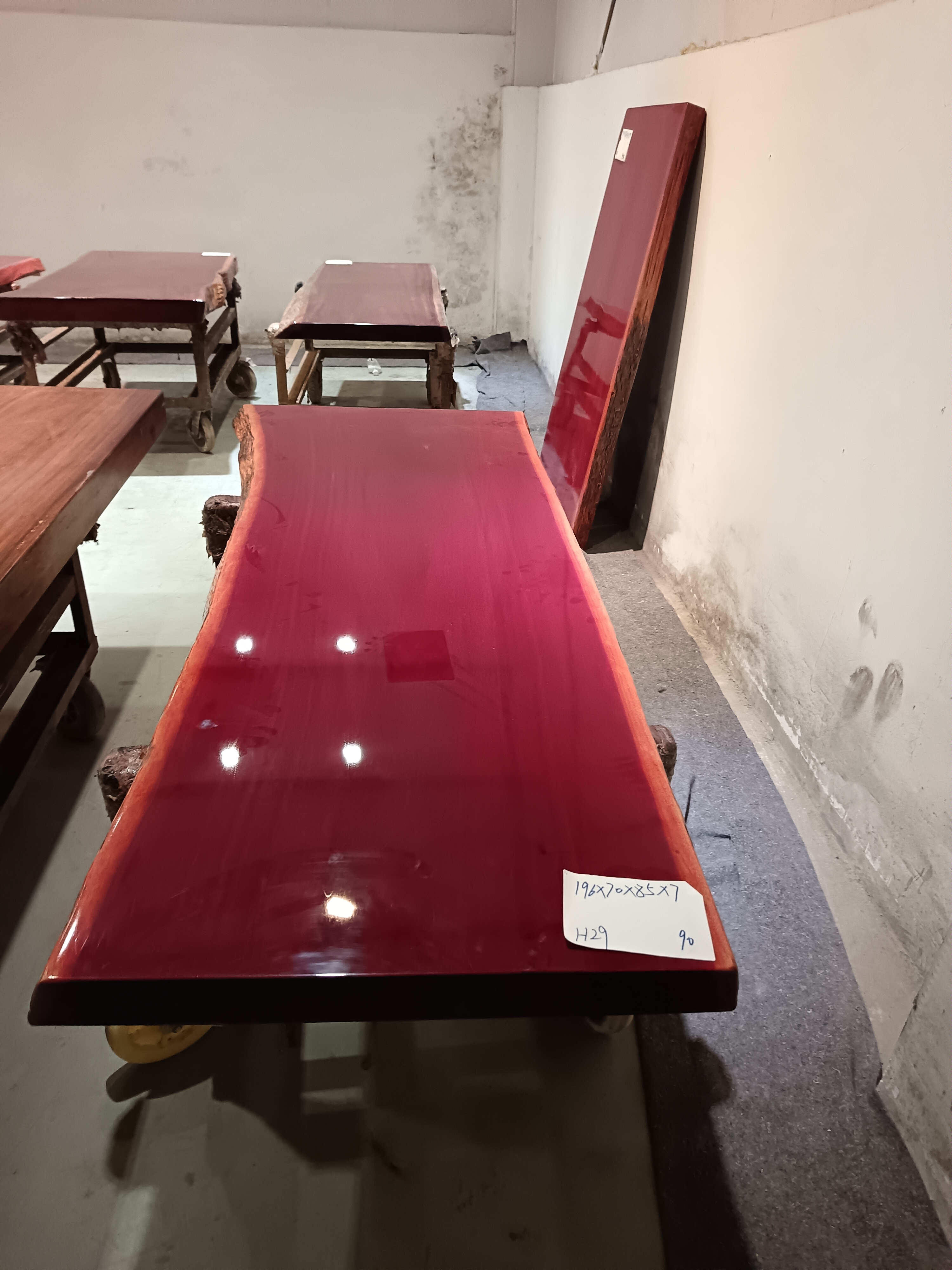 非洲进口整板纯原木大板桌，书桌、餐桌、茶桌