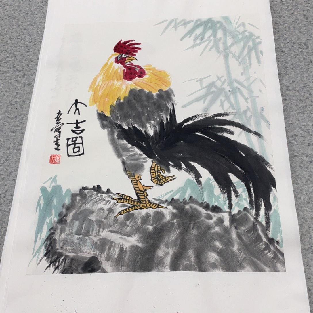 国画1.4平尺国画作品