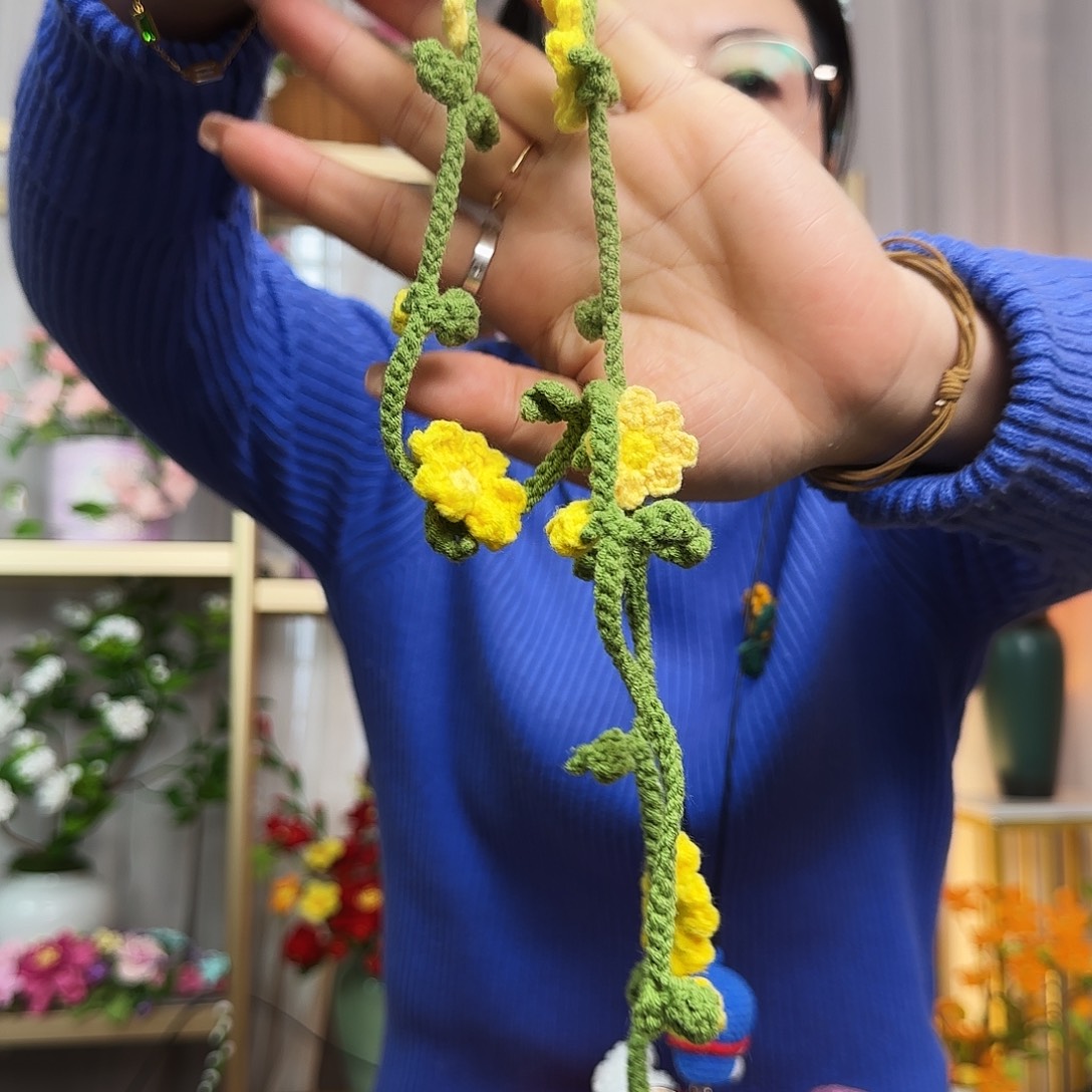 手工钩织设计发带